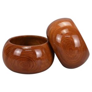 Wooden Go Stone Container